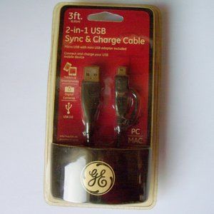 GE USB charge cable (#EV1159)